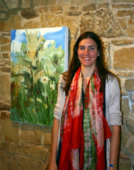 Artist Suzanne Clark